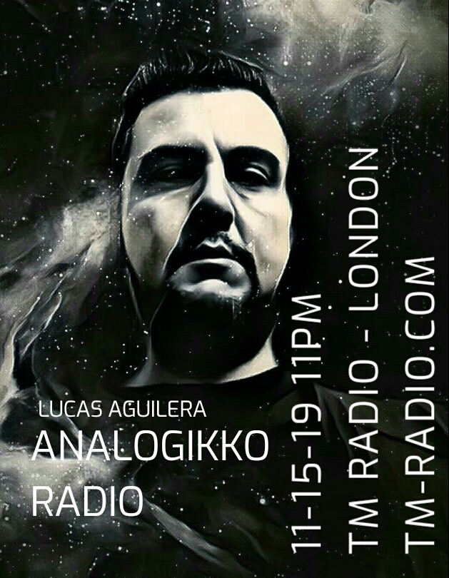 Analogikko Radio :: ANALOGIKKO RADIO BY LUCAS AGUILERA -TM RADIO - Episode 088 (aired on November 15th, 2019) banner logo