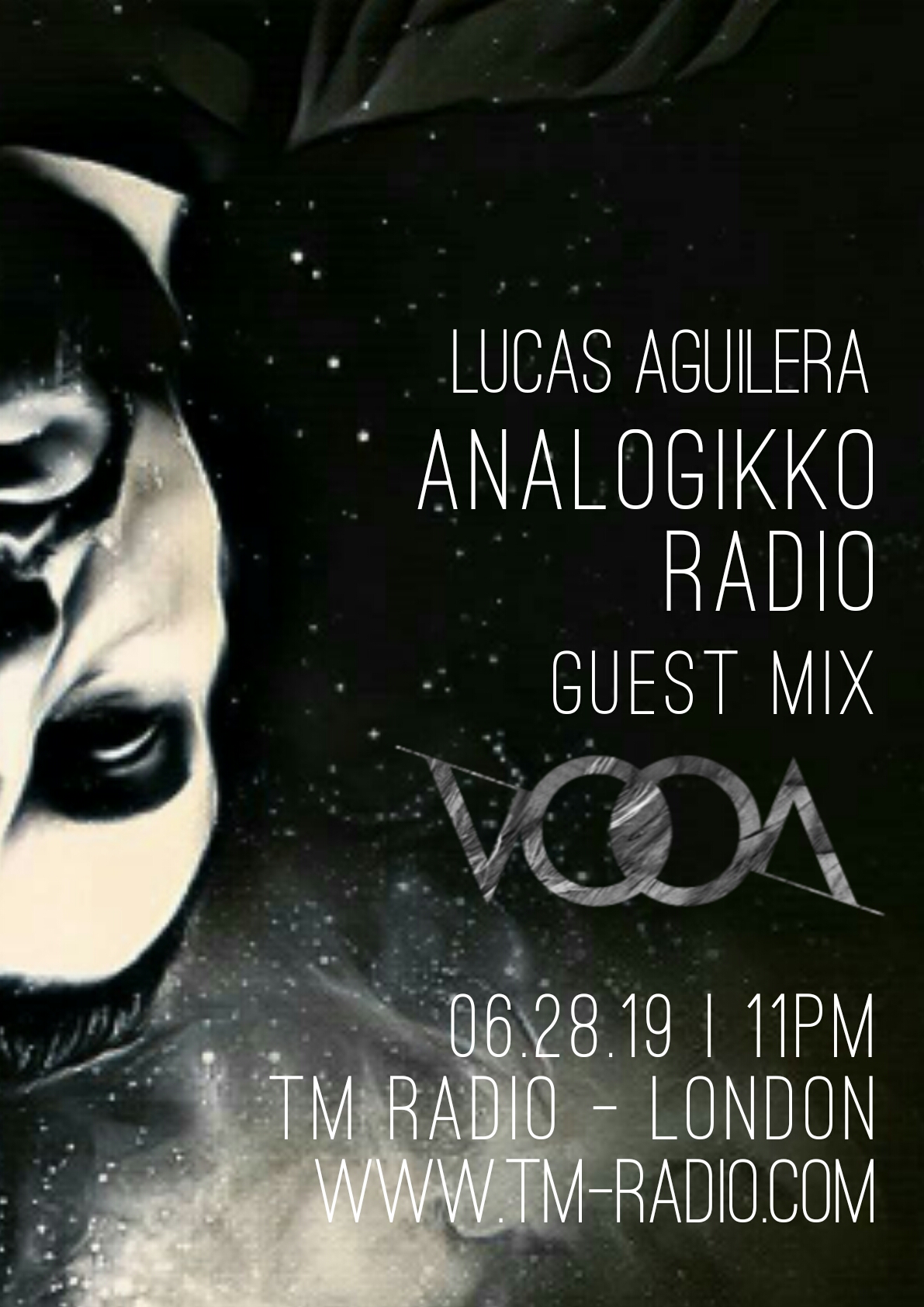 ANALOGIKKO RADIO BY LUCAS AGUILERA - VOOA - GUEST MIX - TM RADIO - Episode 068 (from June 28th, 2019)