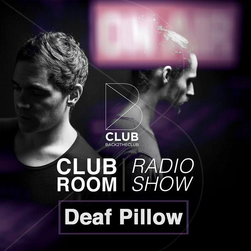 Back2TheClub :: Episode 014, hosted by Deaf Pillow (aired on August 27th, 2018) banner logo