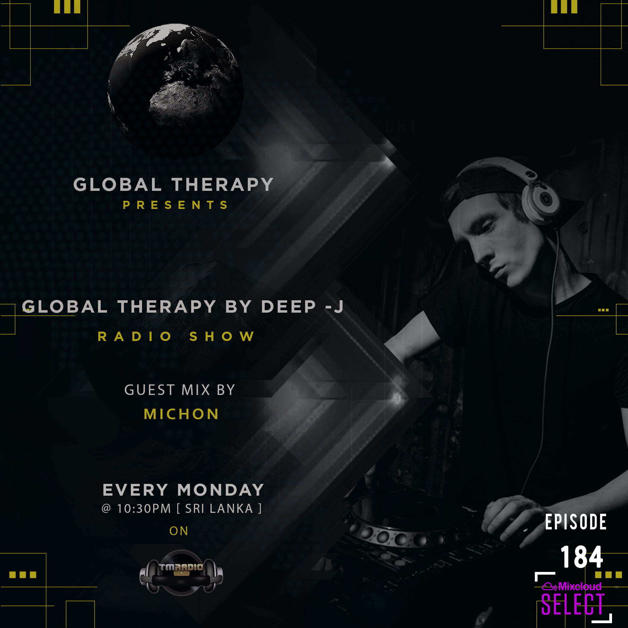 Global Therapy :: Global Therapy Episode 184 + Guest Mix By MICHON (aired on April 20th, 2020) banner logo