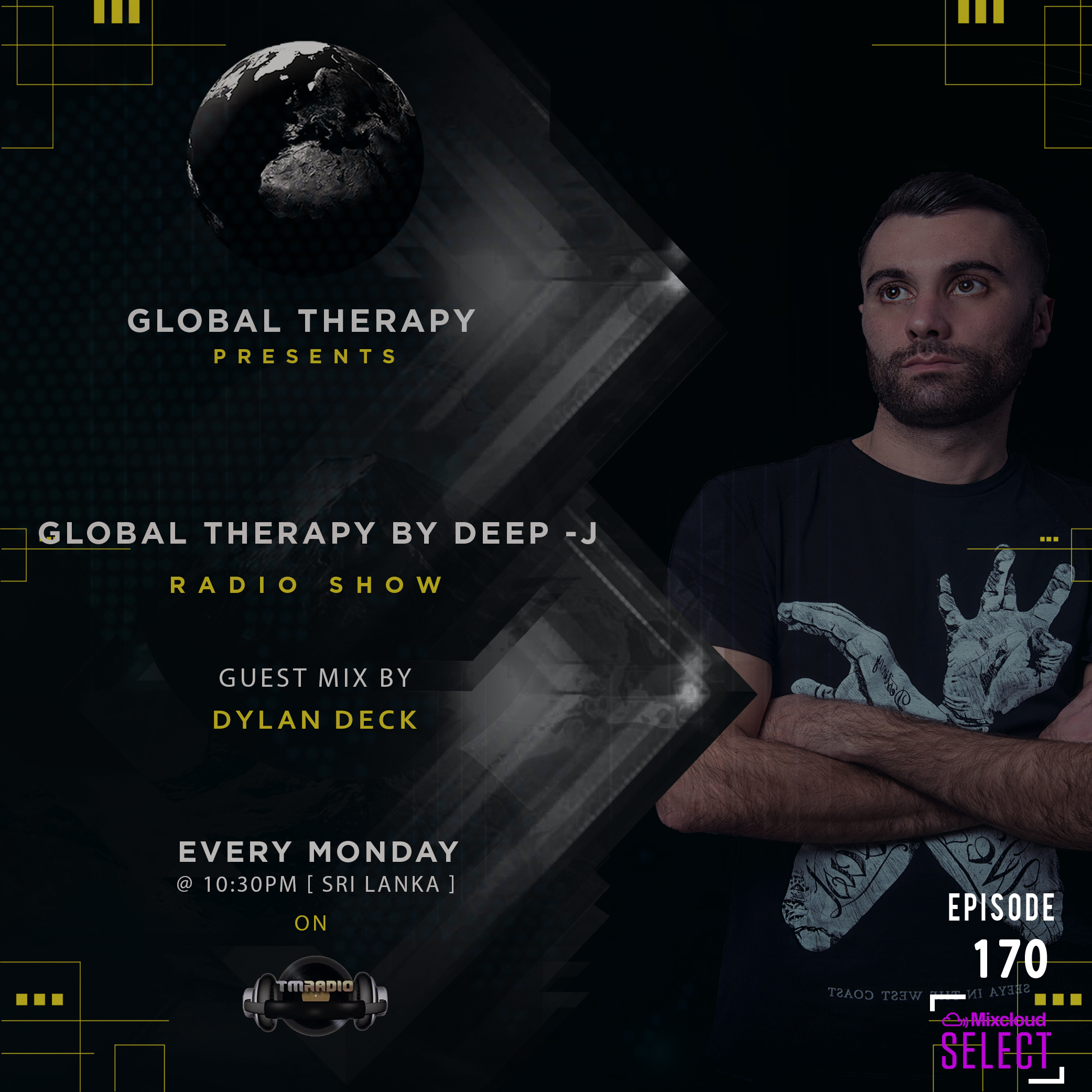 Global Therapy :: Global Therapy Episode 170 + Guest Mix by DYLAN DECK (aired on January 13th, 2020) banner logo
