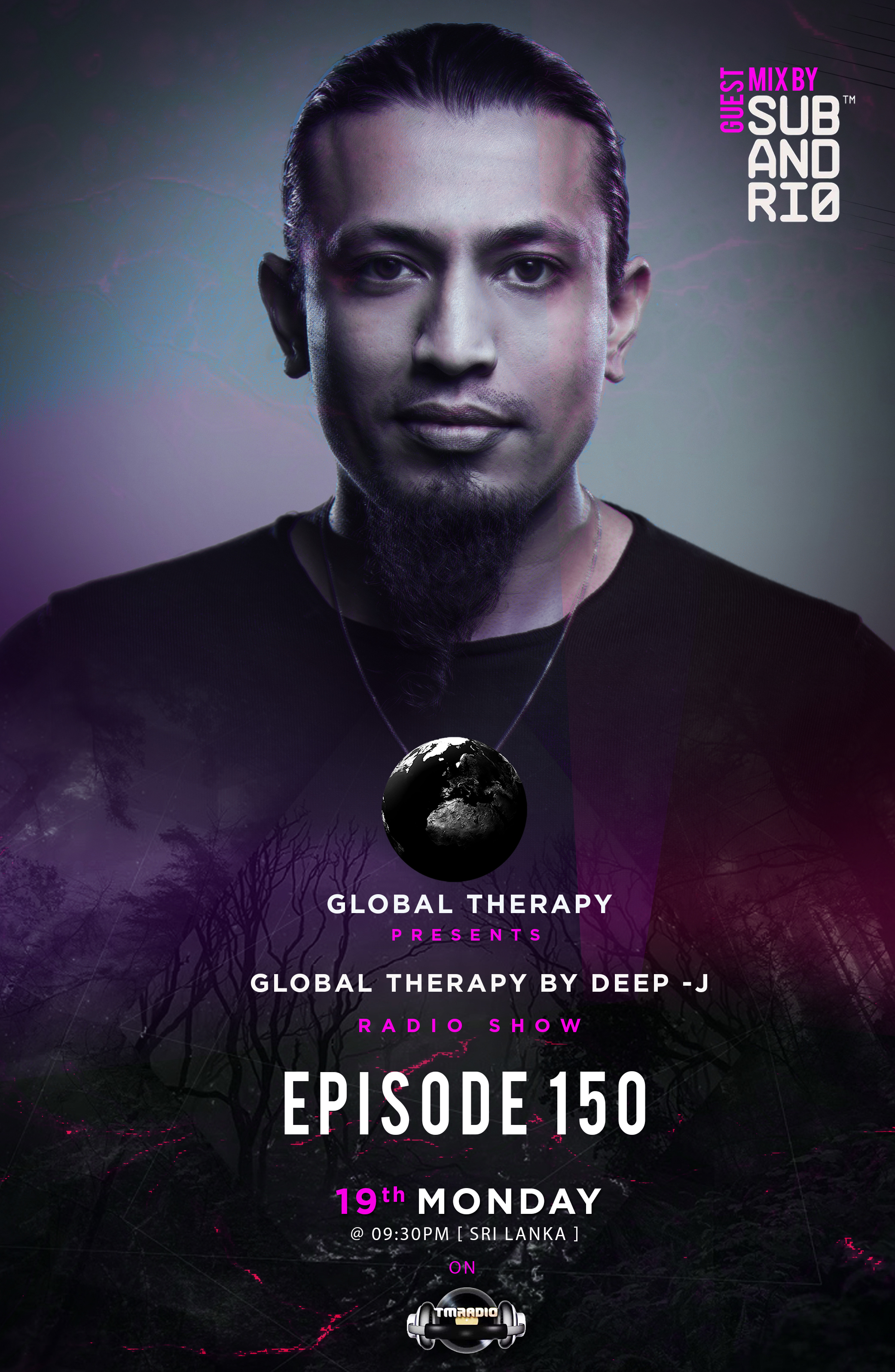 Global Therapy :: Global Therapy Episode 150 + Guest Mix by SUBANDRIO (aired on August 19th, 2019) banner logo