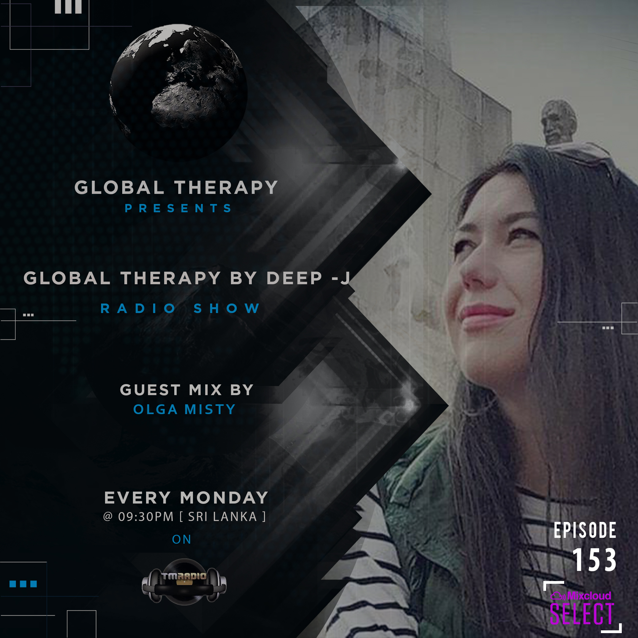 Global Therapy :: Global Therapy EP:153 + Guest Mix By OLGA MISTY (aired on September 9th, 2019) banner logo