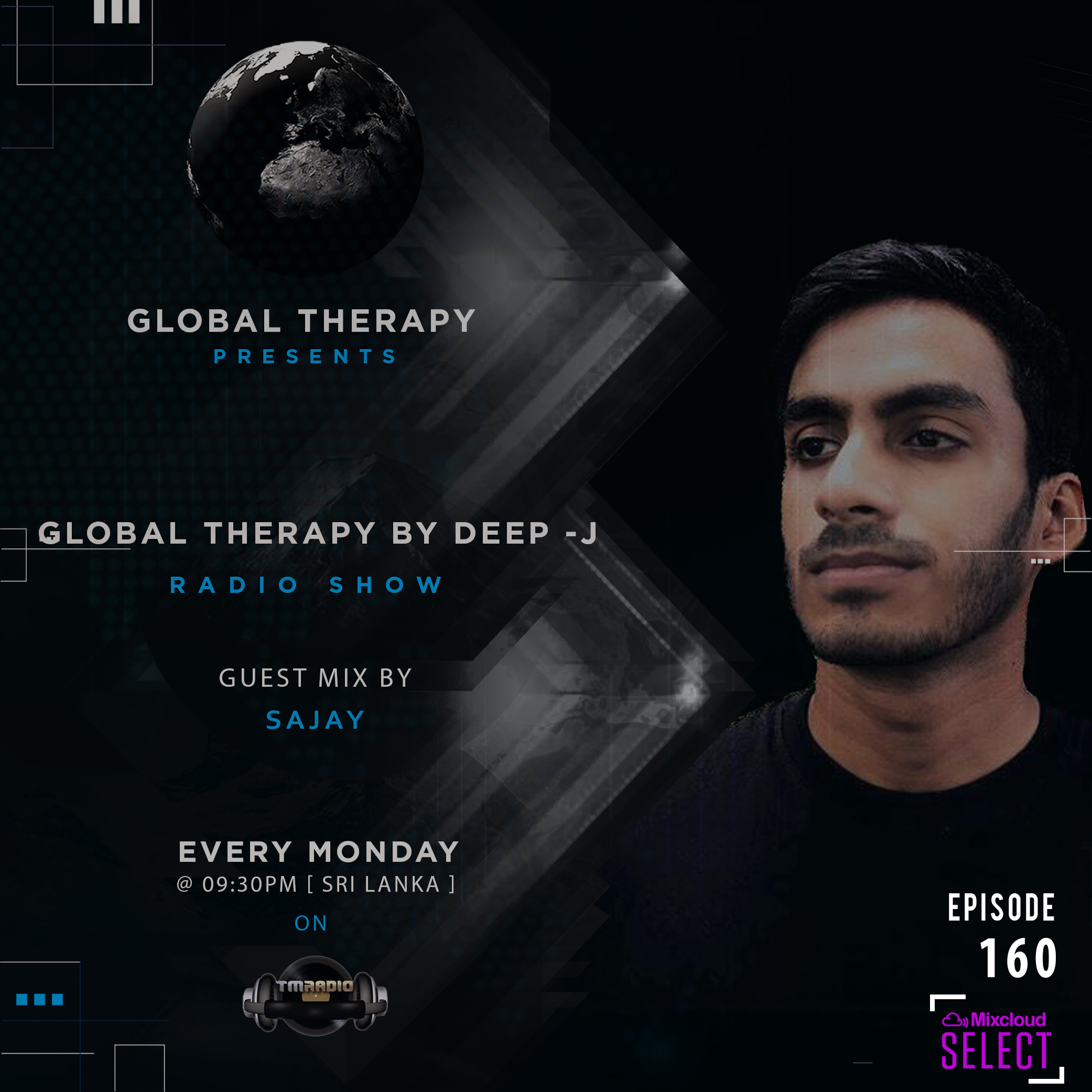 Global Therapy :: Global Therapy Episode 160 + Guest Mix by SAJAY (aired on November 4th, 2019) banner logo