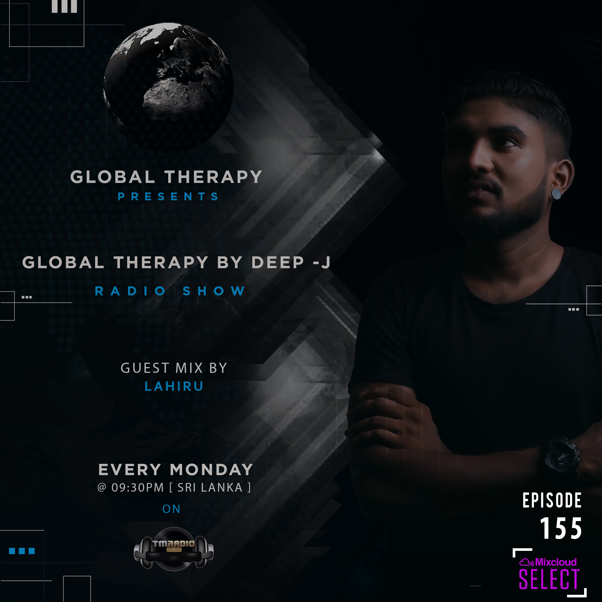 Global Therapy :: Global Therapy + Guest Mix LAHIRU [ EP:155 ] (aired on September 23rd, 2019) banner logo