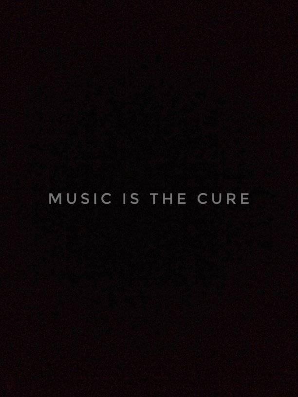 Music Is The Cure banner logo