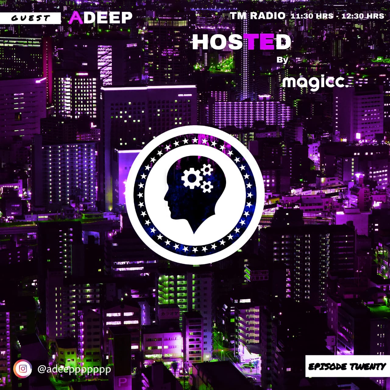 Minds Of Magic :: Guest mix by Adeep (aired on December 4th, 2020) banner logo