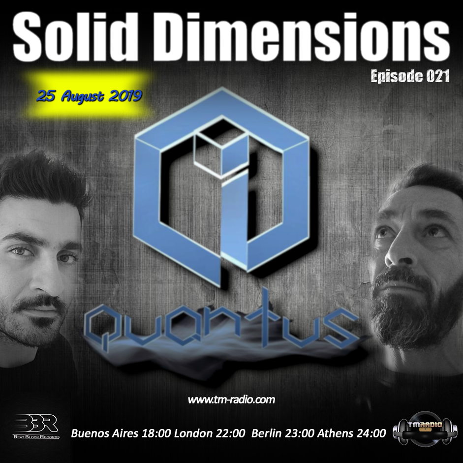 Solid Dimensions 021 on TM Radio - 25-August-2019 (from August 25th, 2019)