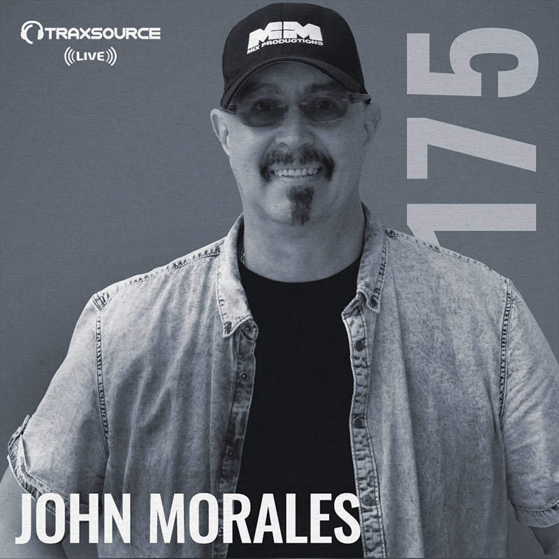 Traxsource Live :: Episode 175, hosted by John Morales (aired on June 10th, 2018) banner logo
