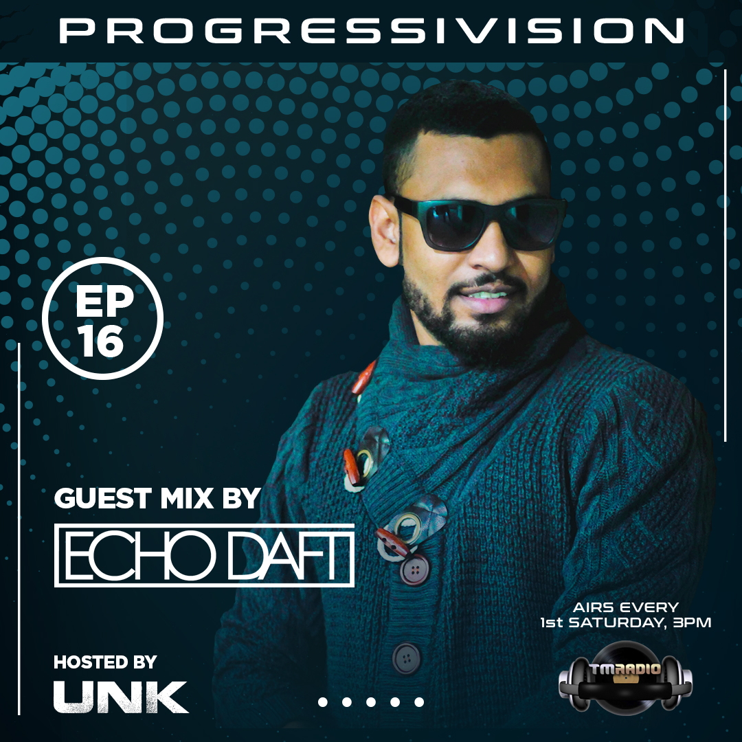 Progressivision :: Progressivision Episode 16 Guest Mix by Echo Daft (SL) (aired on August 1st, 2020) banner logo