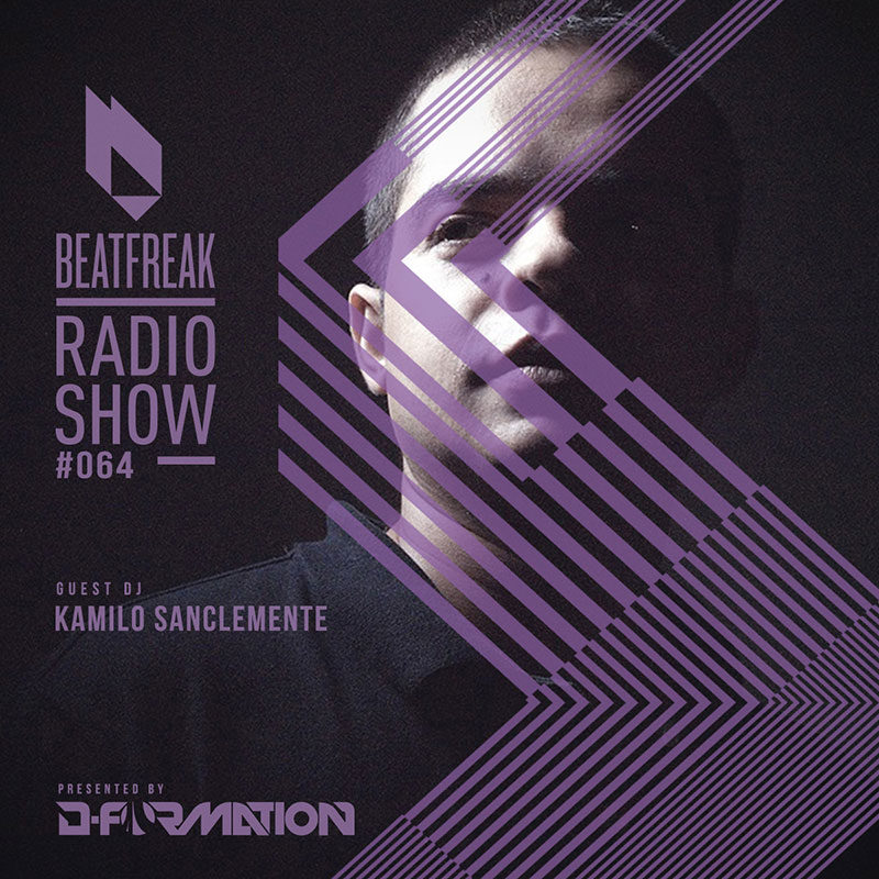 Beatfreak Radio Show :: Episode 064, with Kamilo Sanclemente (aired on August 4th, 2018) banner logo