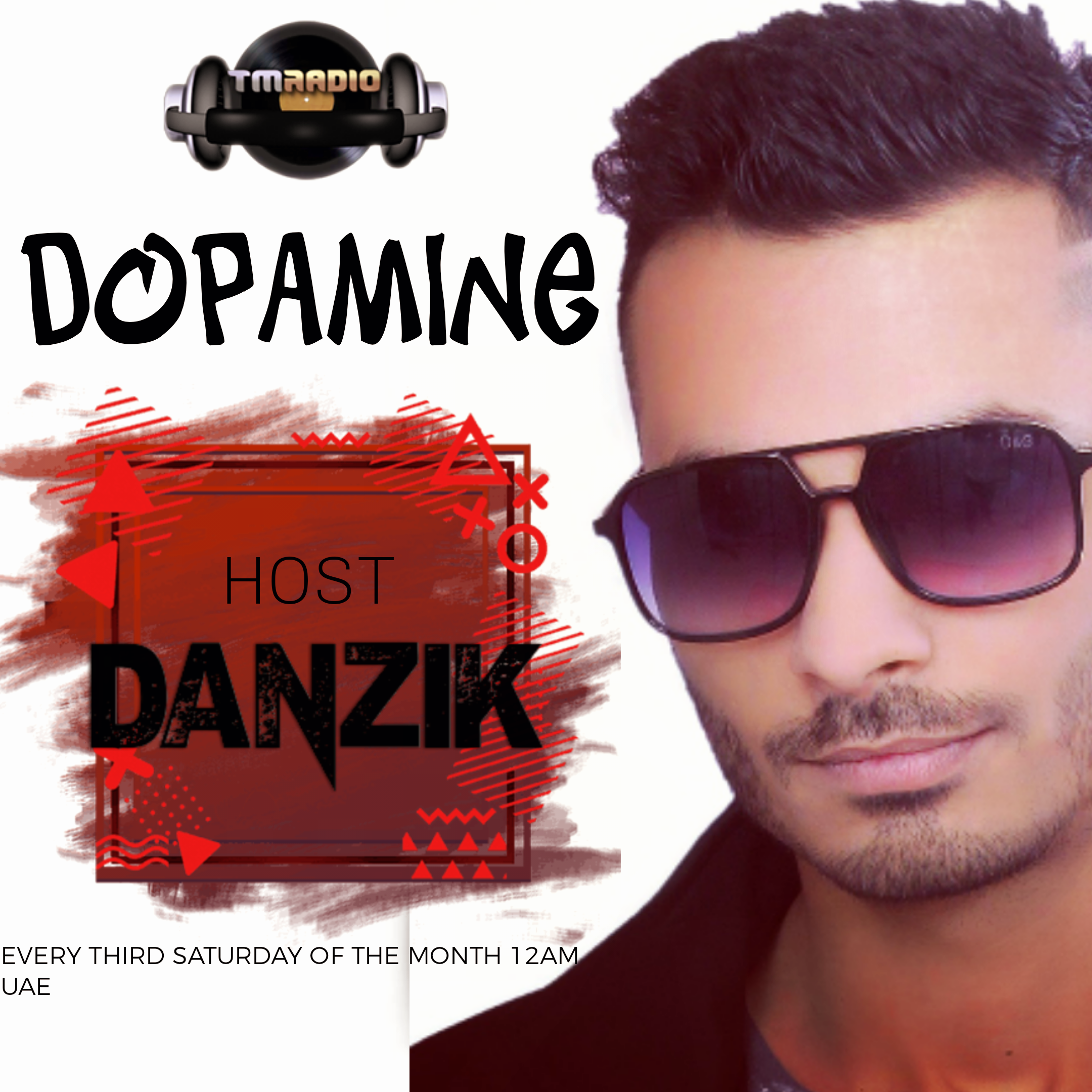 Dopamine :: Danzik - Dopamine 012 July 2020 TMRADIO (aired on July 18th, 2020) banner logo
