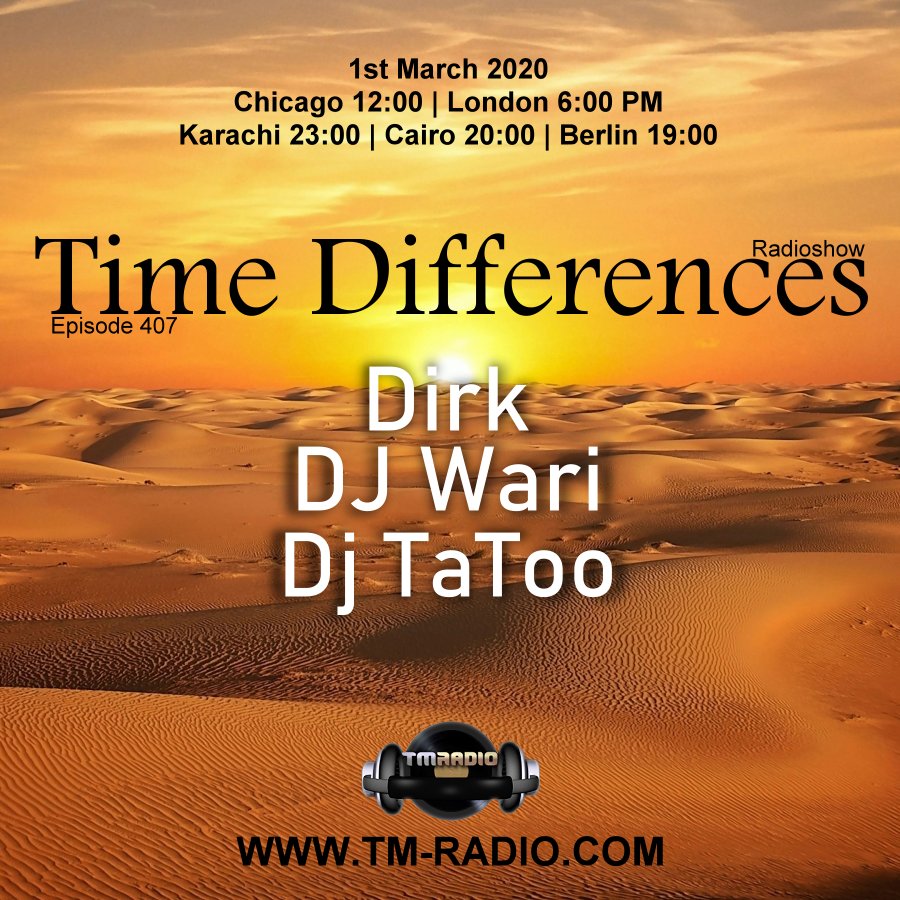 Episode 407, with guests DJ Wari, Dj TaToo and host Dirk (from March 1st, 2020)