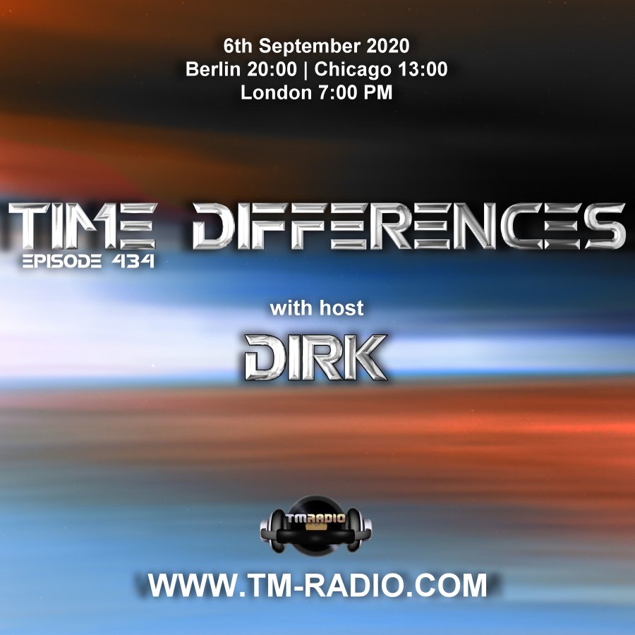 Time Differences :: Episode 434, with host Dirk (aired on September 6th, 2020) banner logo