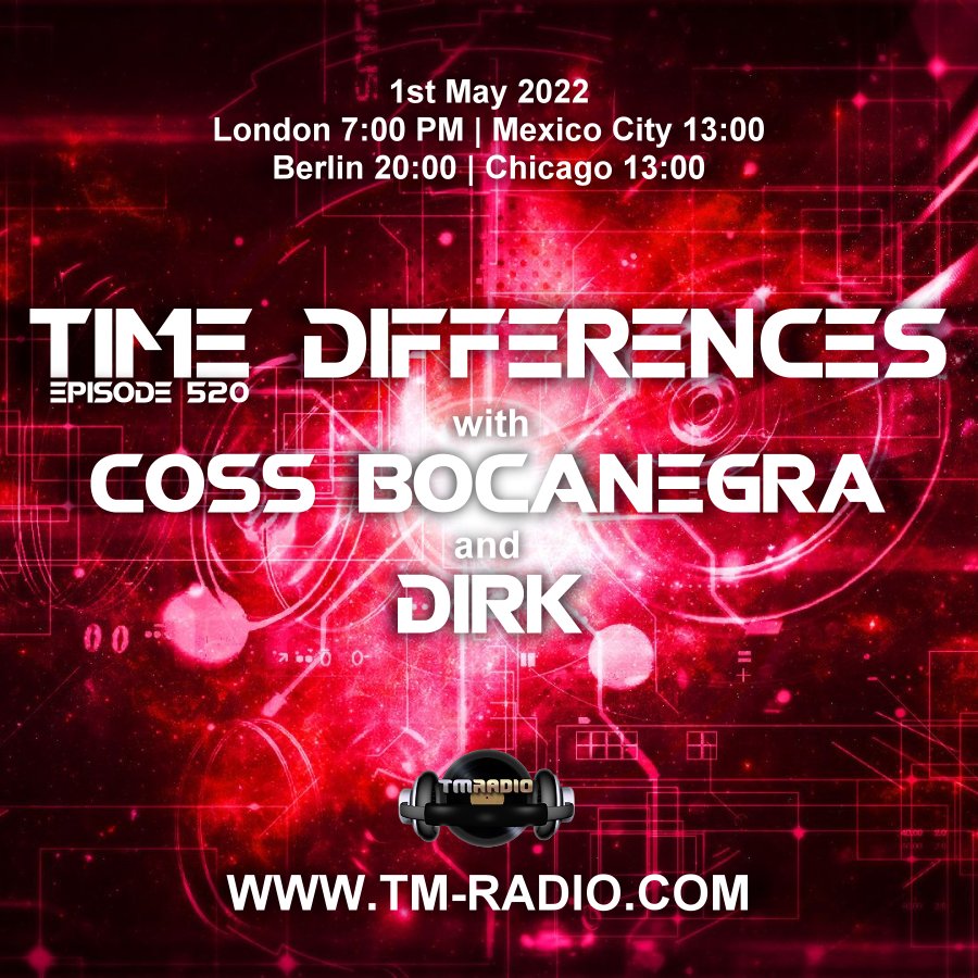 Time Differences :: Episode 520 with Coss Bocanegra & Dirk (aired on May 1st) banner logo