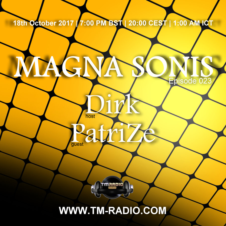 Episode 023, with host Dirk and guest PatriZe (from October 18th, 2017)