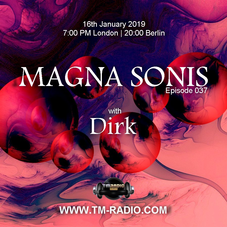 Magna Sonis :: Episode 037, with Dirk (aired on January 16th, 2019) banner logo