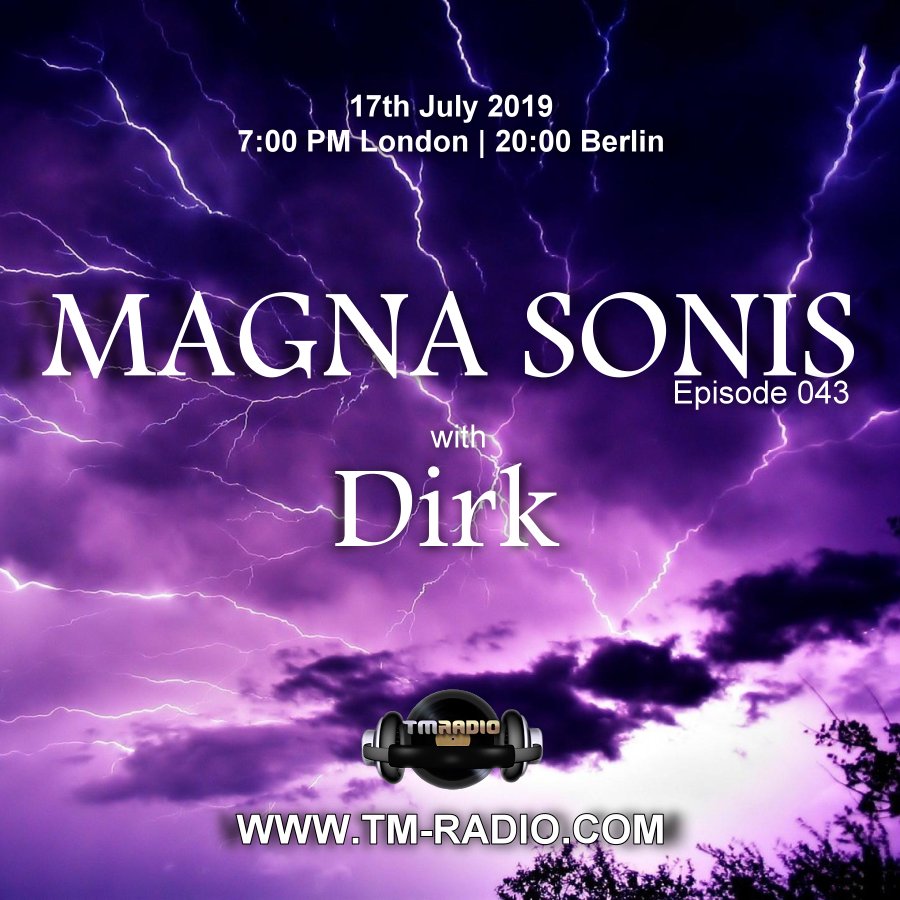 Magna Sonis :: Episode 043, 2 Hours with Dirk (aired on July 17th, 2019) banner logo