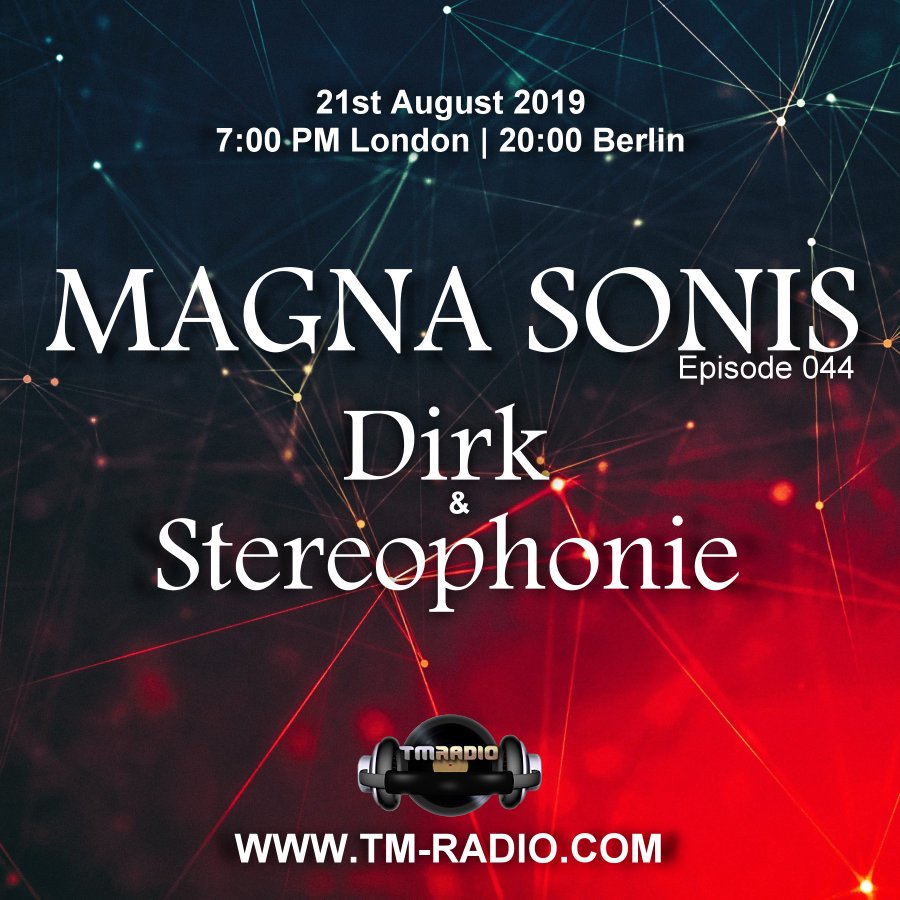 Episode 044, with guest Stereophonie and host Dirk (from August 21st, 2019)