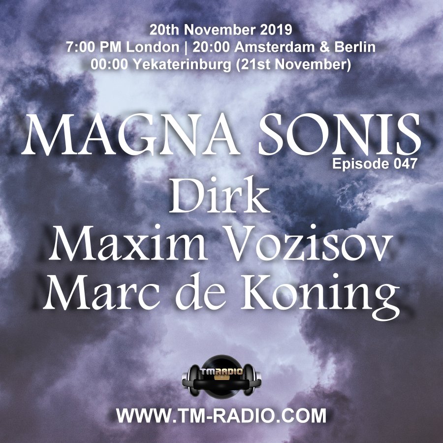 Episode 047, with guests Maxim Vozisov, Marc de Koning & host Dirk (from November 20th, 2019)