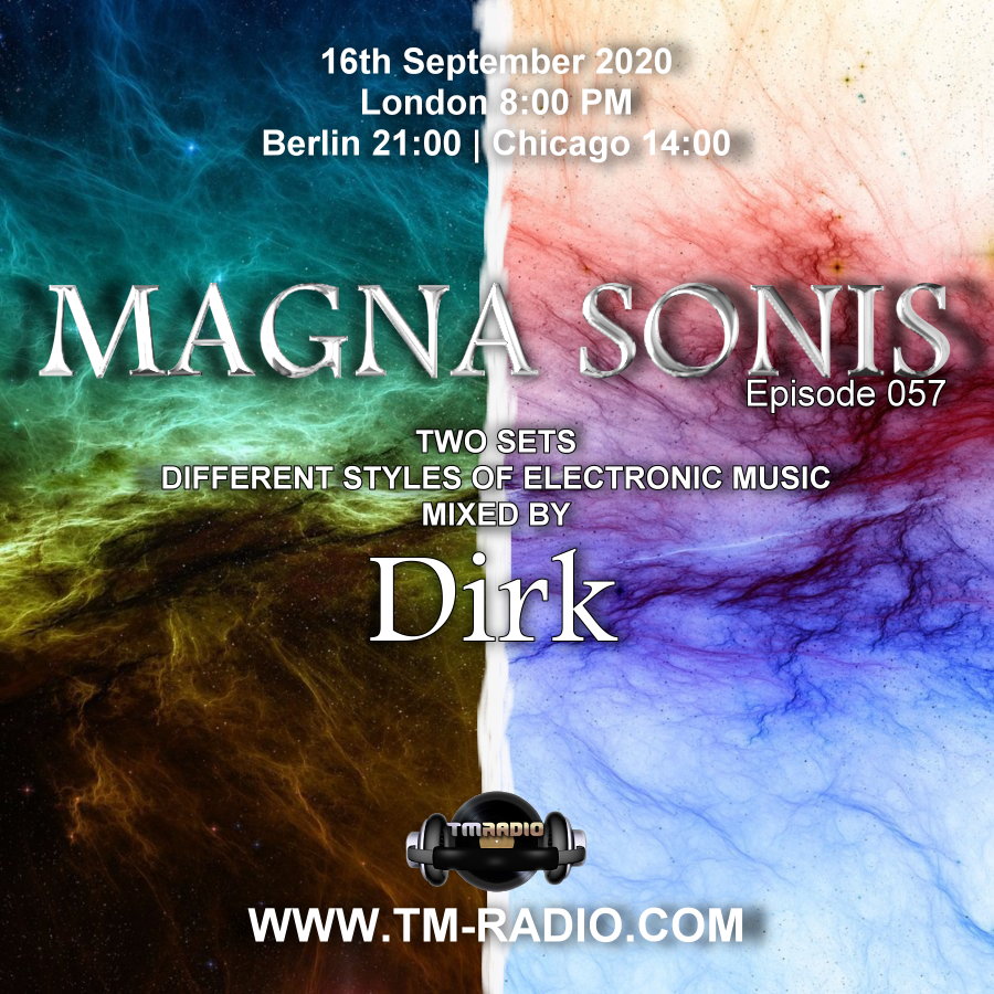 Magna Sonis :: Episode 057, two hours with host Dirk (aired on September 16th, 2020) banner logo