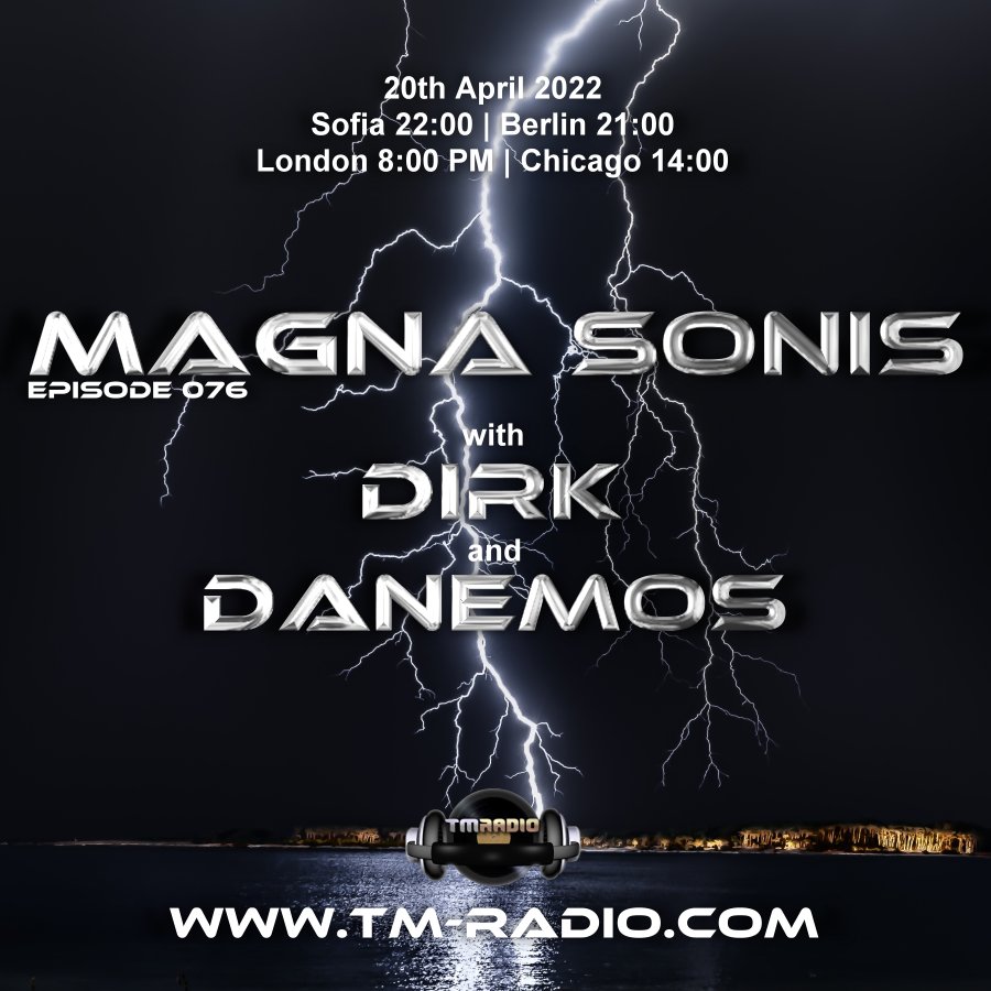 Magna Sonis :: Episode 076 with guest Danemos & host Dirk (aired on April 20th) banner logo