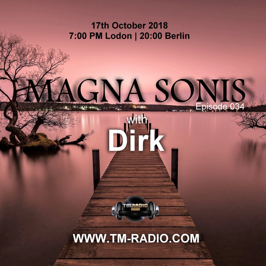 Magna Sonis :: Episode 034, with host Dirk (aired on October 17th, 2018) banner logo