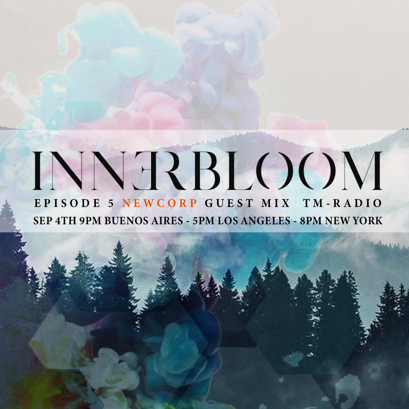 Innerbloom :: Julian Liander Pres. Innerbloom Episode 5, NEWCORP Guest Mix (aired on September 5th, 2019) banner logo
