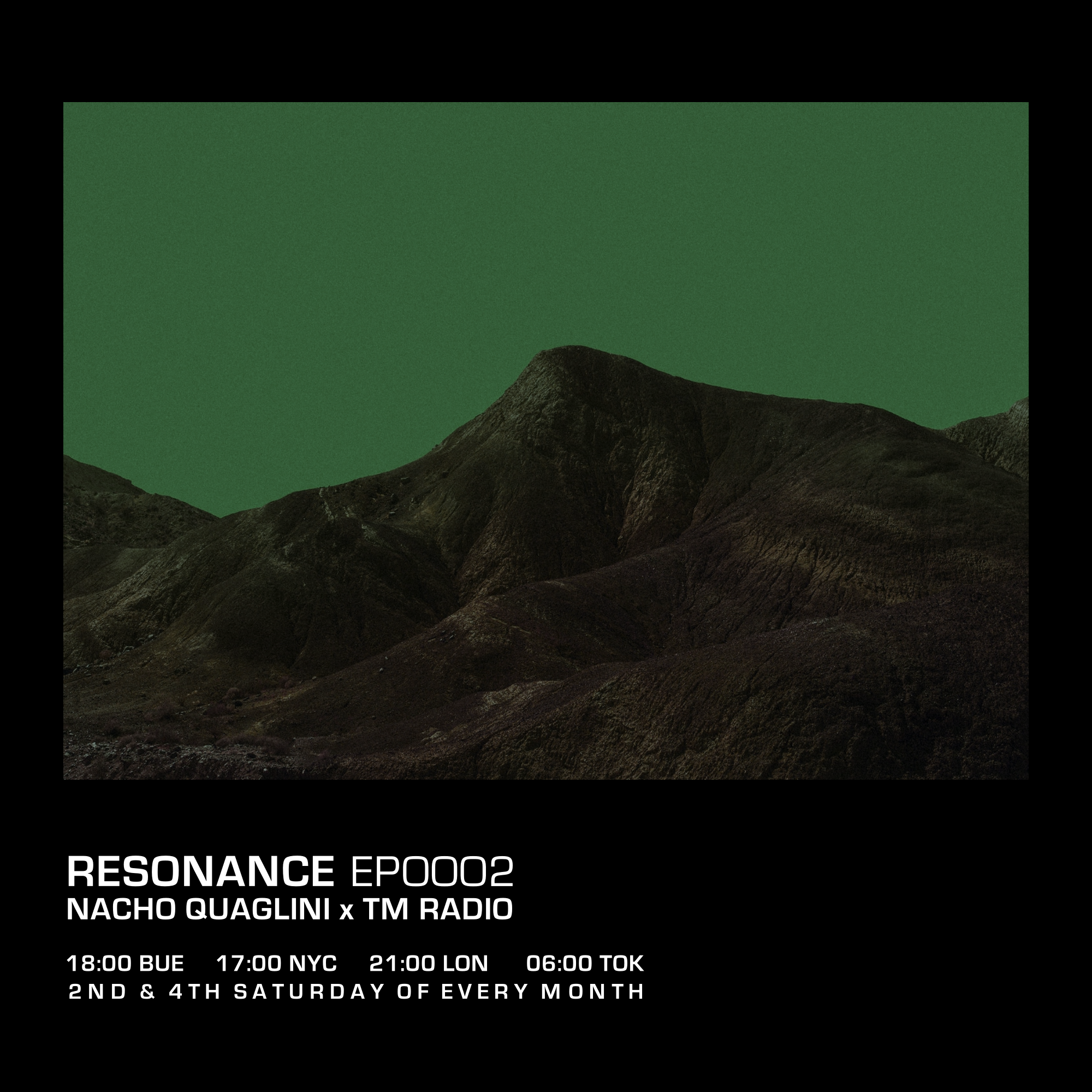 Resonance :: Resonance / Ep. 0002 (live at Bahrein Buenos Aires) / September 2020 (aired on September 12th, 2020) banner logo