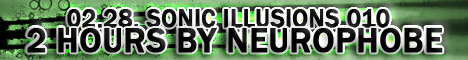 Sonic Illusions :: 010 - 2 hours by Neurophobe (aired on February 28th, 2009) banner logo