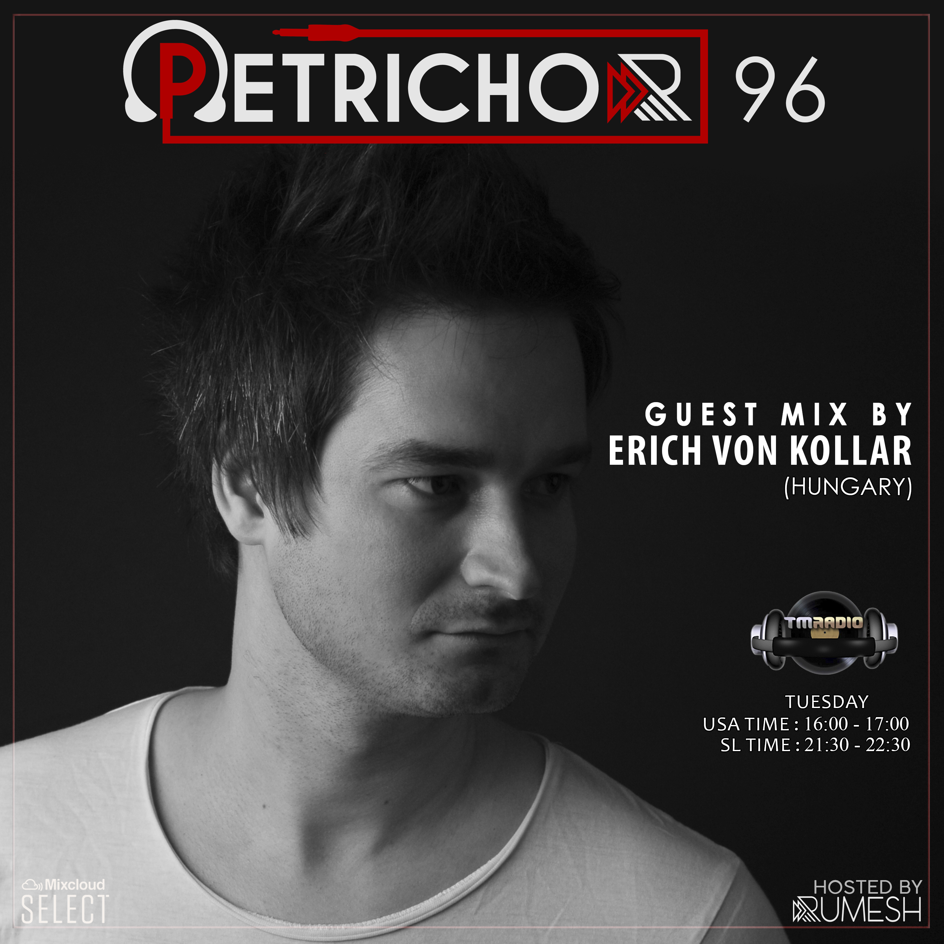 Petrichor 96 guest mix by Erich von Kollar (Hungary) (from December 29th, 2020)