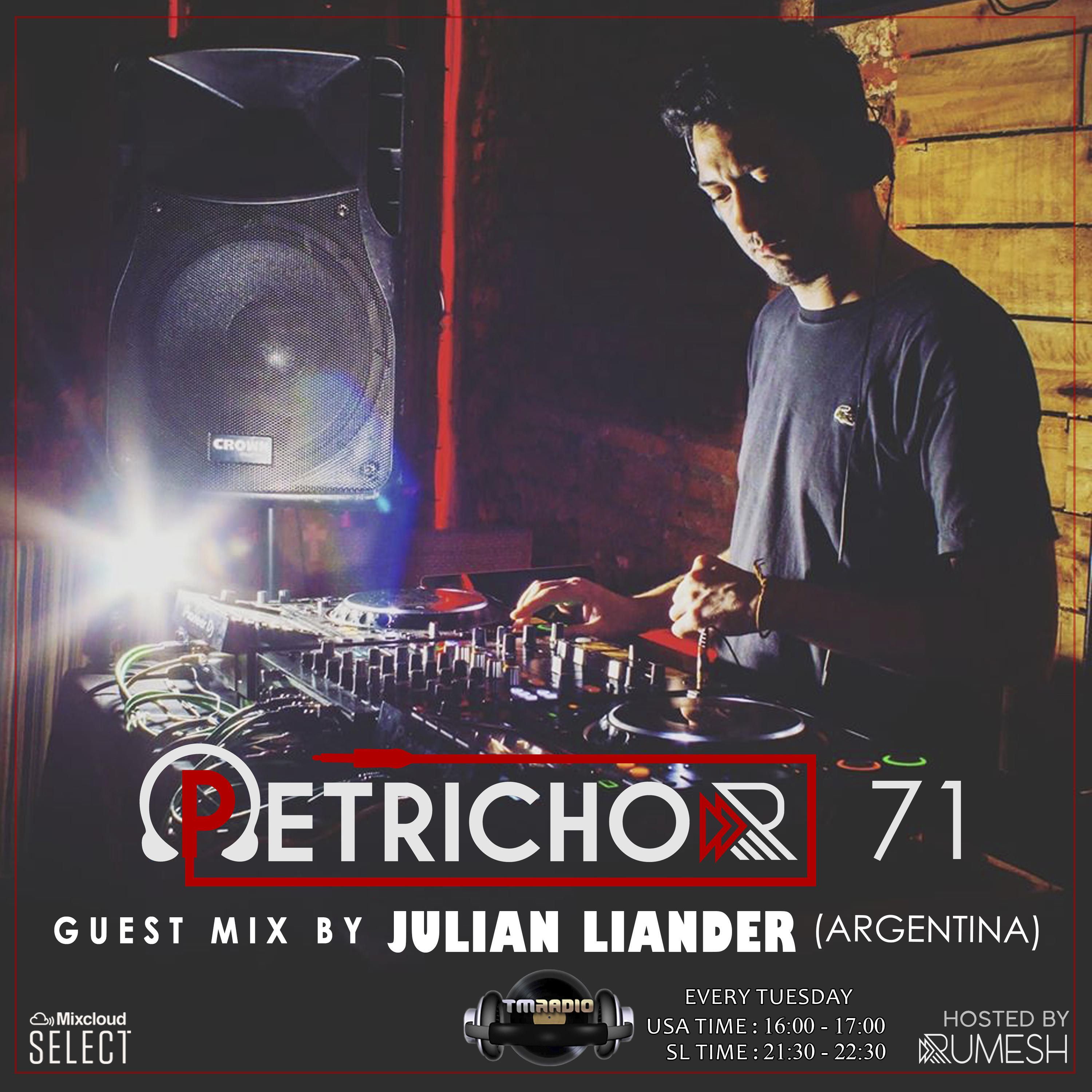 Petrichor 71 Guest Mix by Julian Liander (Argentina) (from March 17th, 2020)