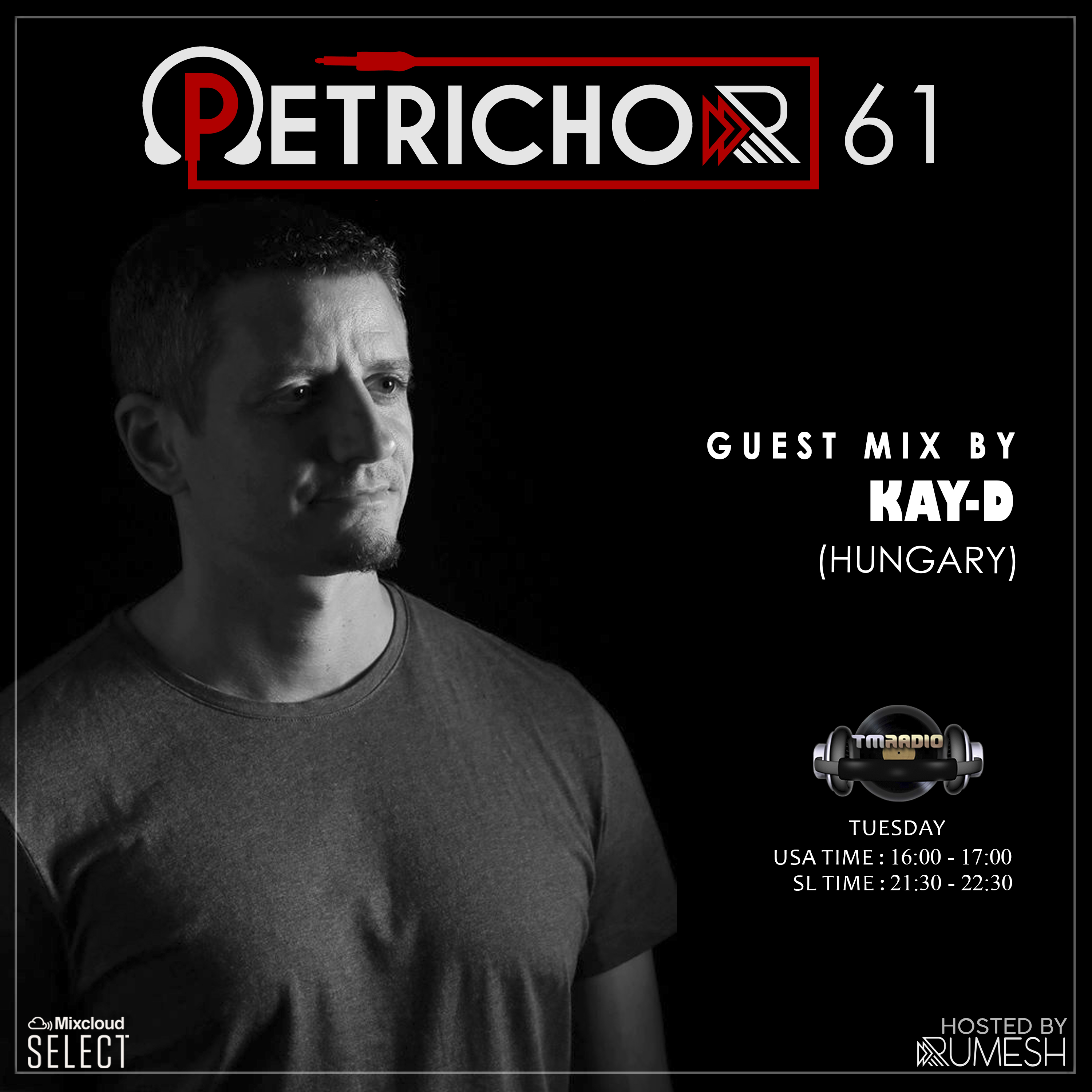 Petrichor :: Petrichor 61 guest mix by Kay-D (Hungary) (aired on January 7th, 2020) banner logo