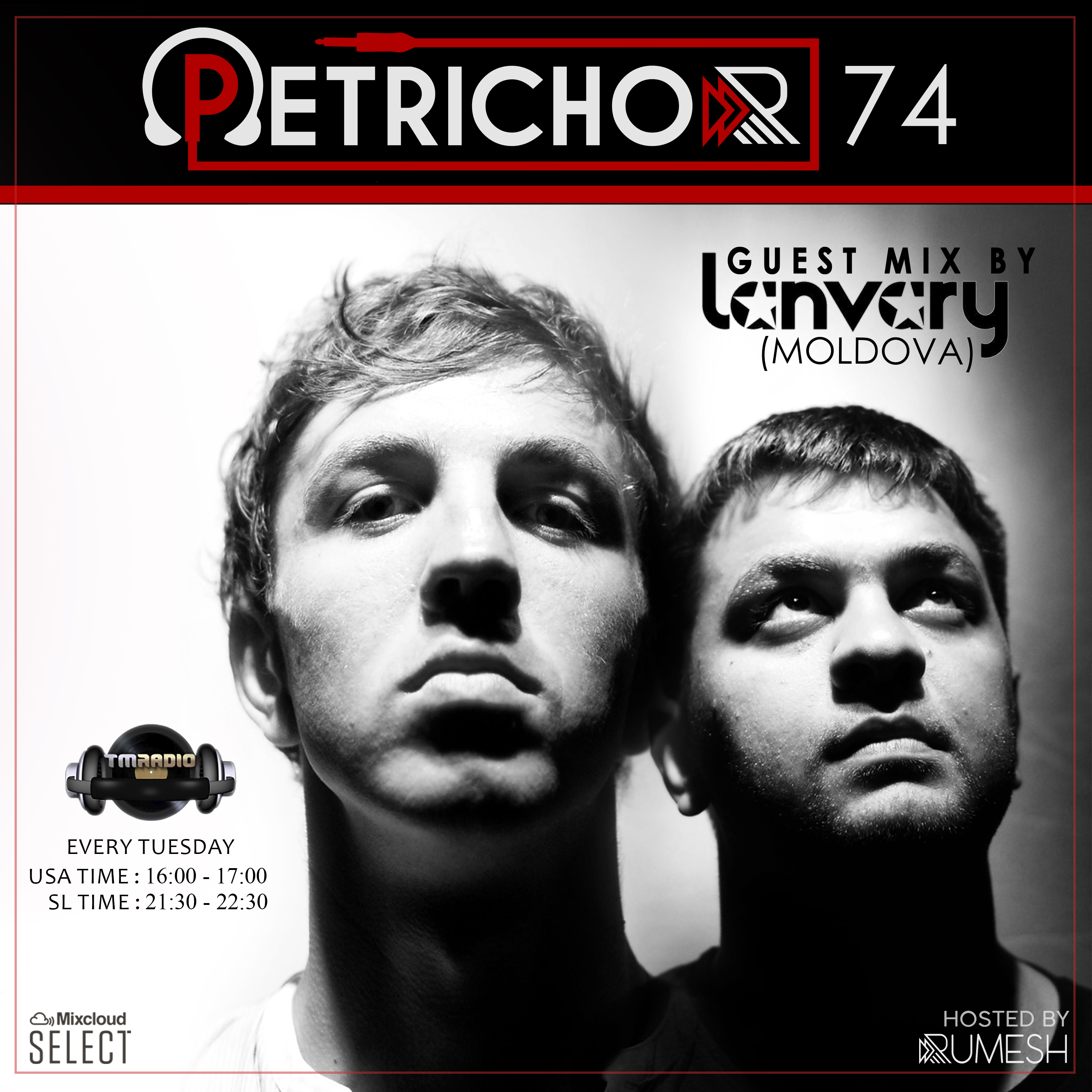 Petrichor :: Petrichor 74 Guest Mix by Lanvary (Moldova) (aired on April 7th, 2020) banner logo