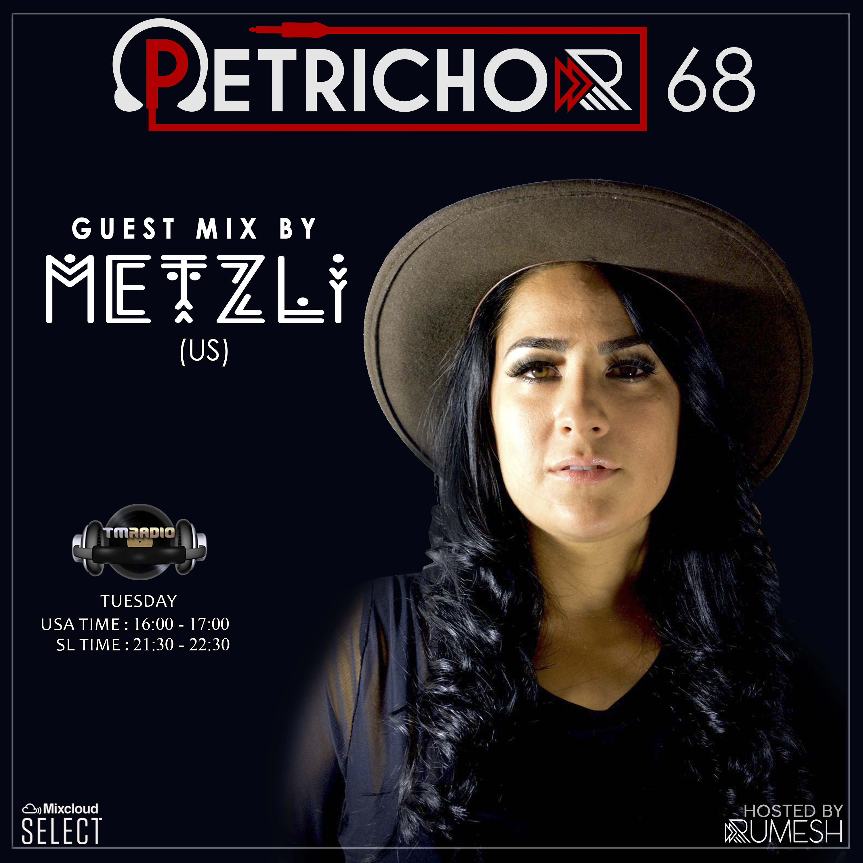 Petrichor 68 guest mix by Metzli (US) (from February 25th, 2020)