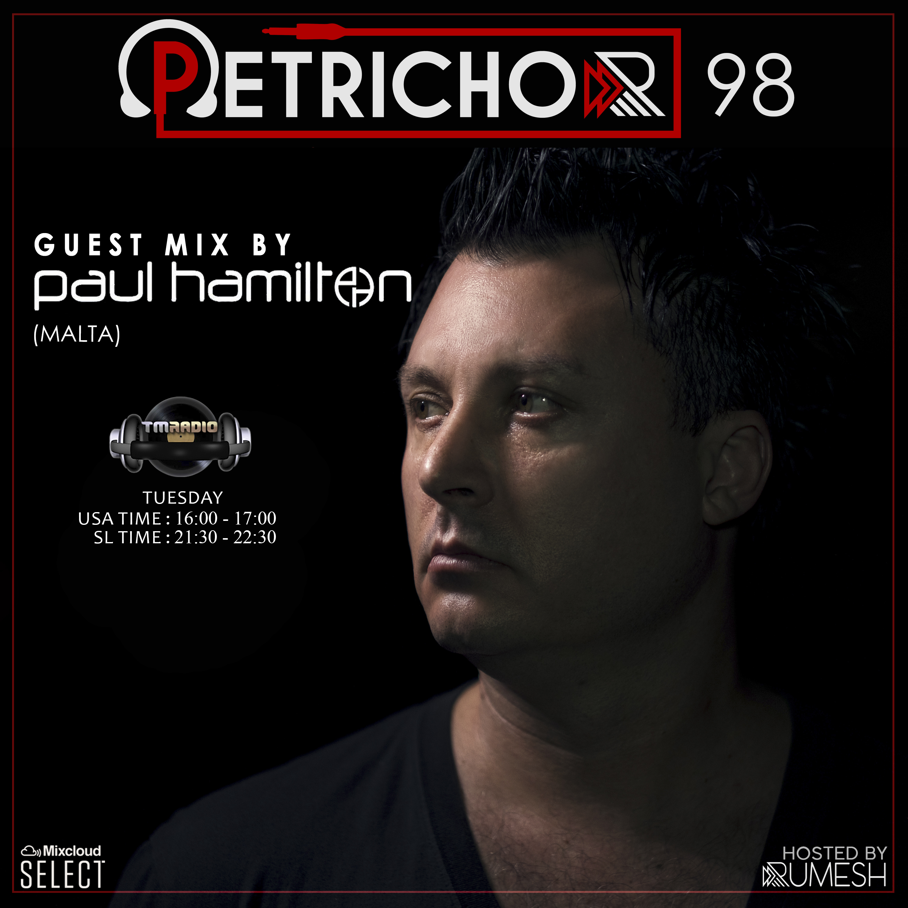 Petrichor 98 guest mix by Paul Hamilton (Malta) (from January 19th, 2021)