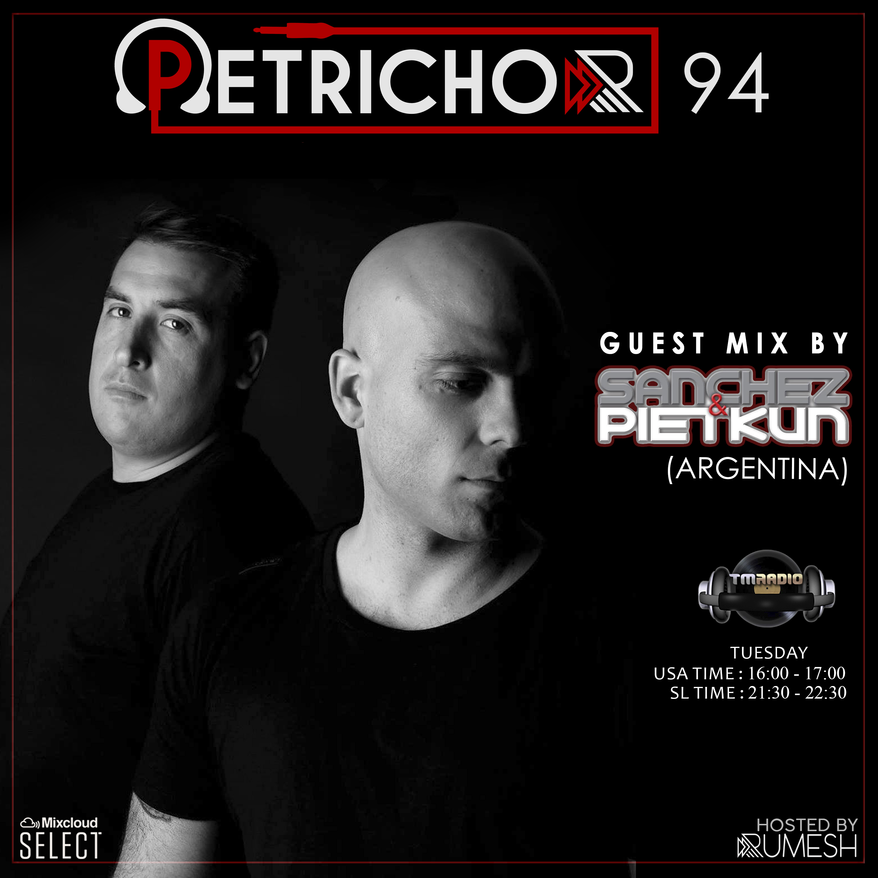 Petrichor :: Petrichor 94 guest mix by Sanchez & Pietkun (Argentina) (aired on November 17th, 2020) banner logo