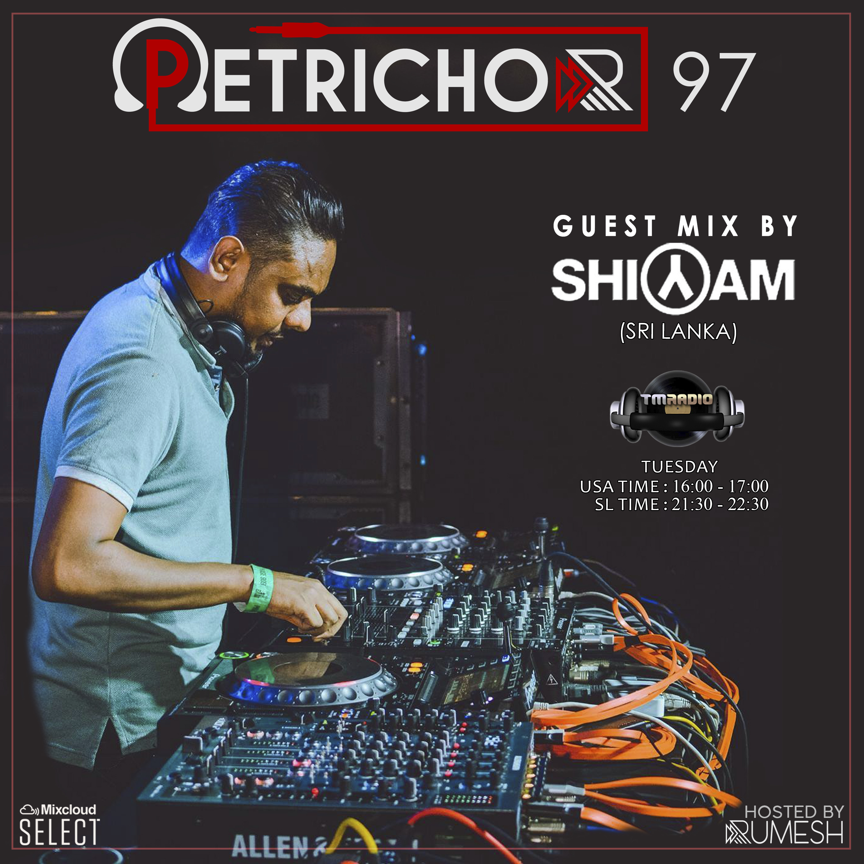 Petrichor :: Petrichor 97 guest mix by Shiyam (Sri Lanka) (aired on January 5th, 2021) banner logo