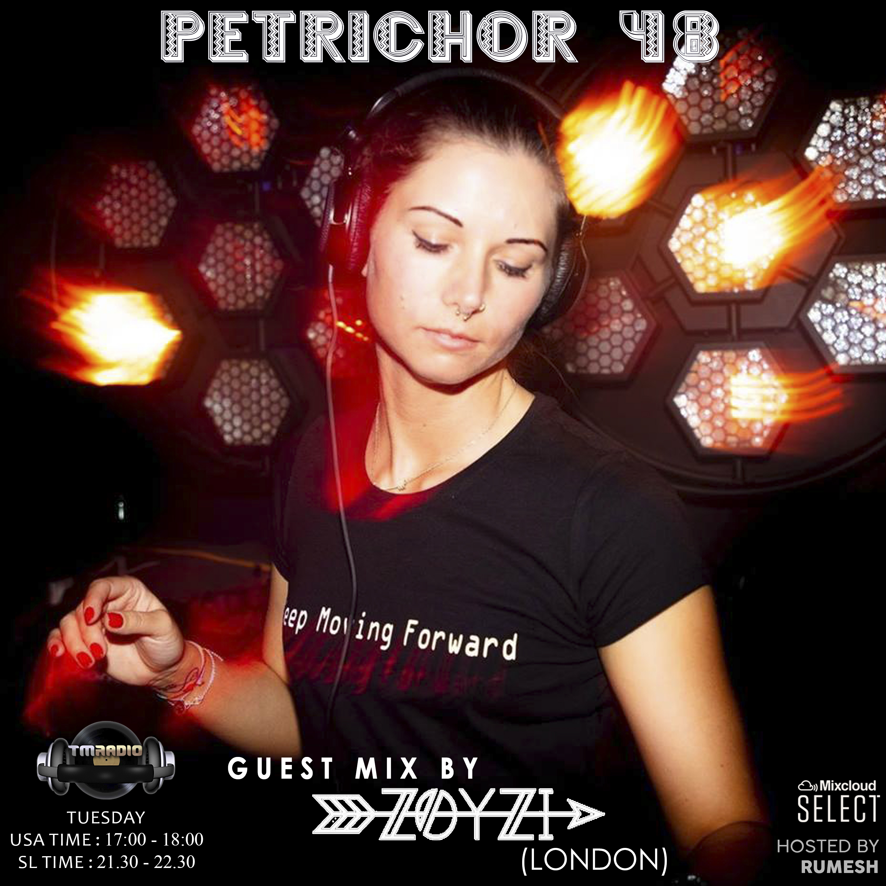Petrichor :: Petrichor 48 guest mix by Zoyzi (London) (aired on October 8th, 2019) banner logo