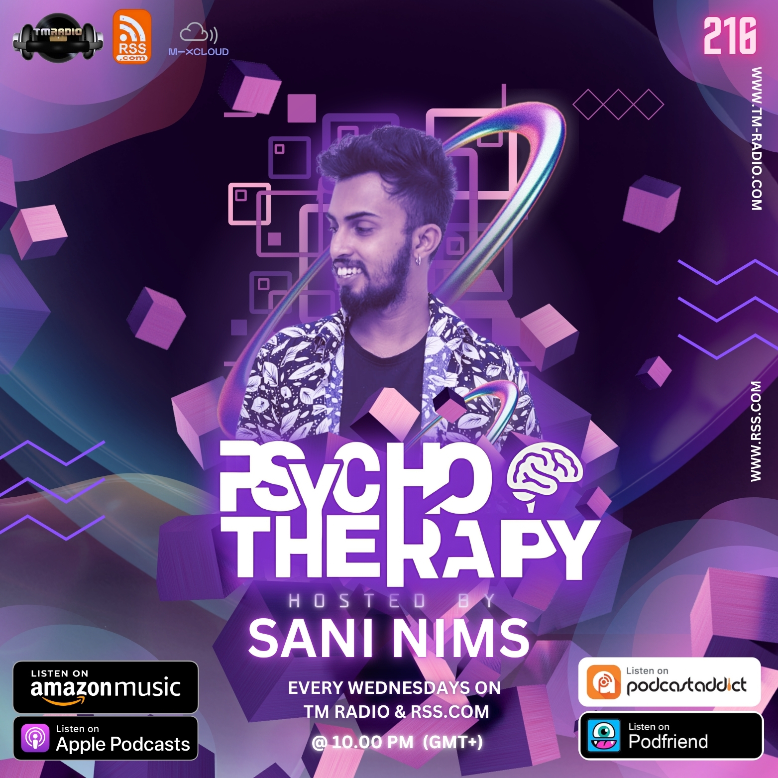 PSYCHO THERAPY EP 265 BY SANI NIMS ON TM RADIO (from November 1st, 2023)