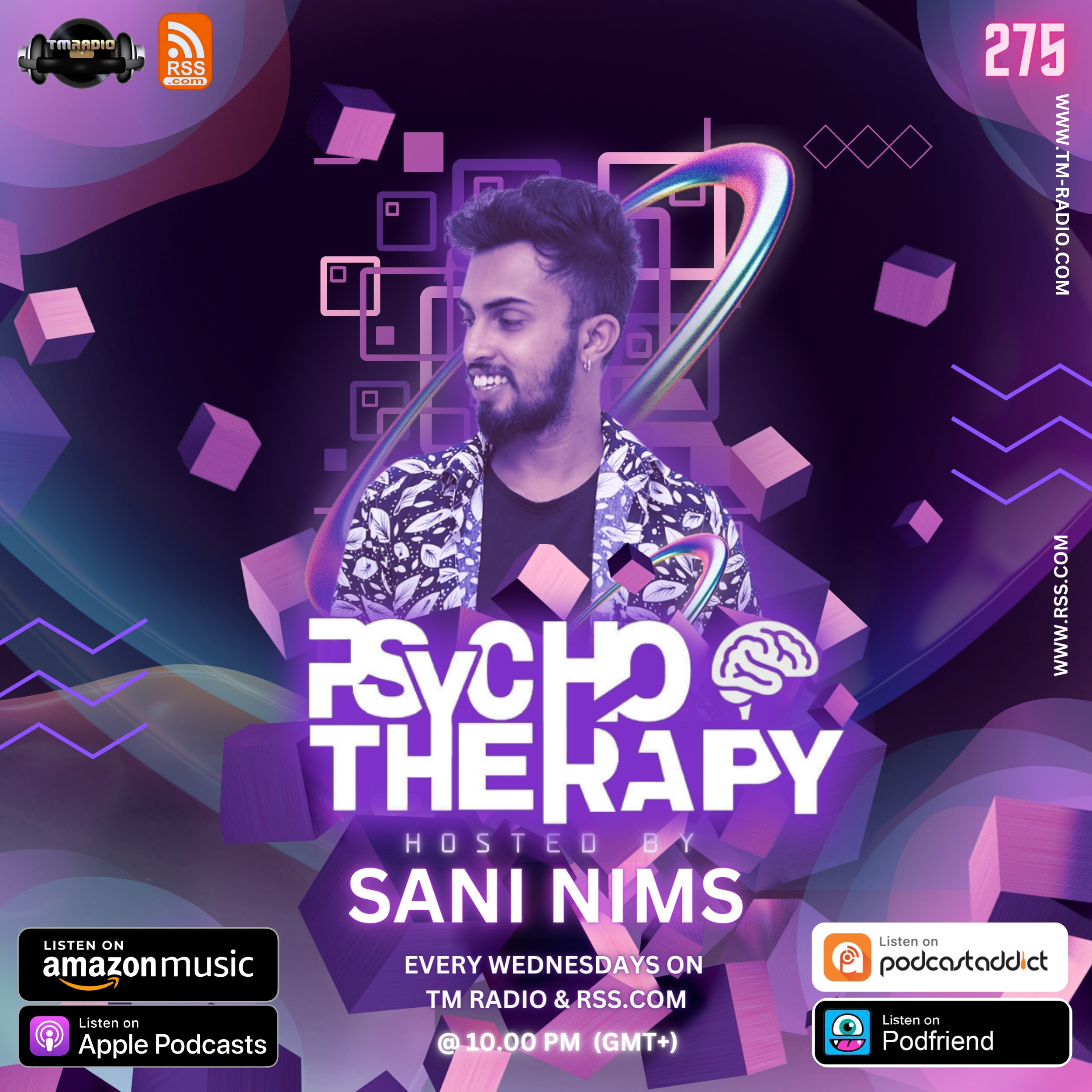 PSYCHO THERAPY EP 275 BY SANI NIMS ON TM RADIO (from January 10th)