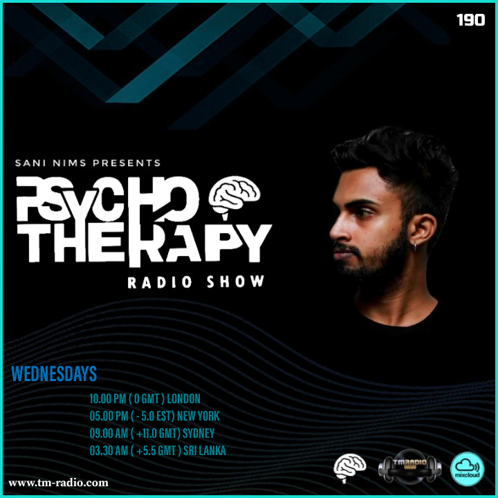 Psycho Therapy :: PSYCHO THERAPY EP 190 BY SANI NIMS ON TM RADIO (aired on May 25th) banner logo