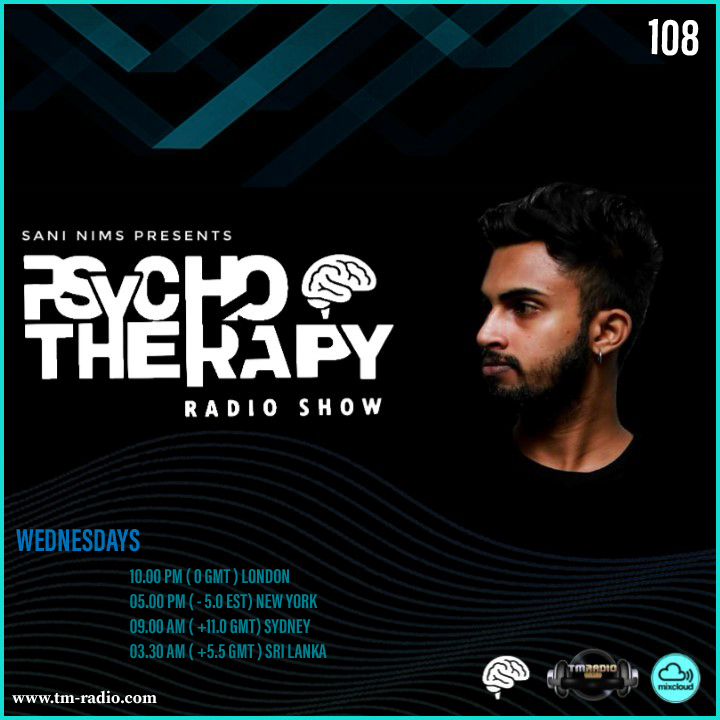 Psycho Therapy :: PSYCHO THERAPY EP 108  BY SANI NIMS ON TM RADIO (aired on October 14th, 2020) banner logo