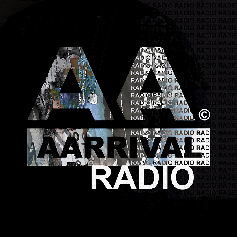 AARRIVAL Radio banner logo