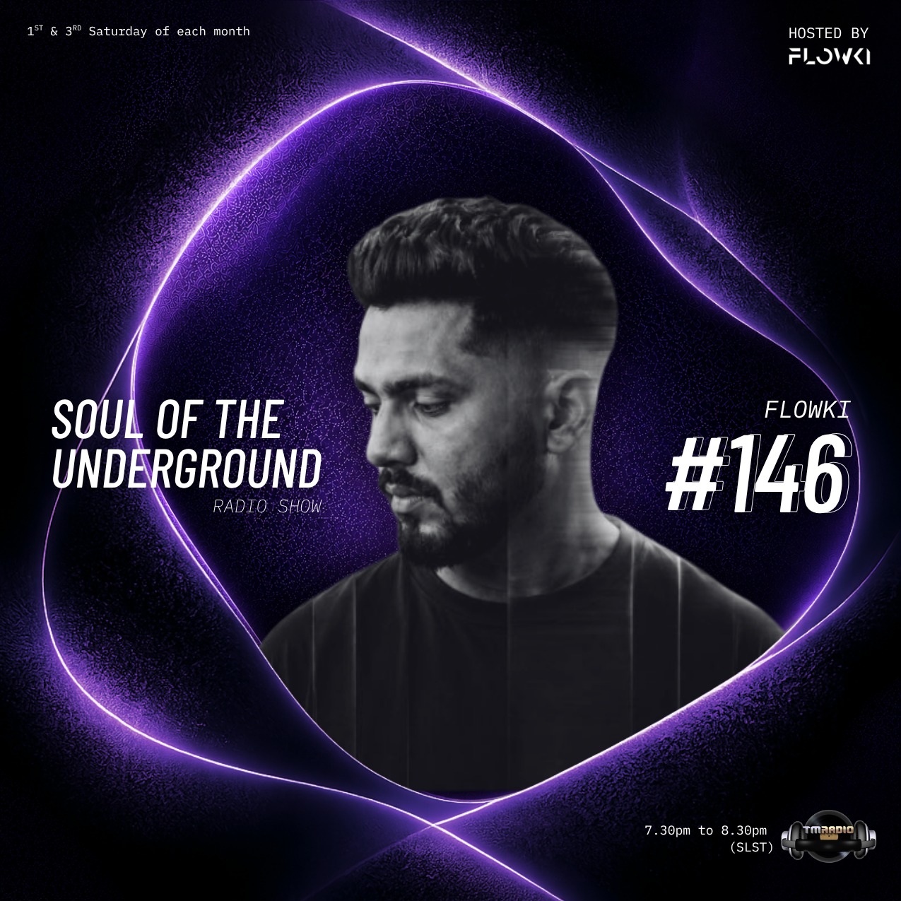 Soul of the Underground :: soul of the underground host by FLOWKI | EP146 (aired on June 20th) banner logo