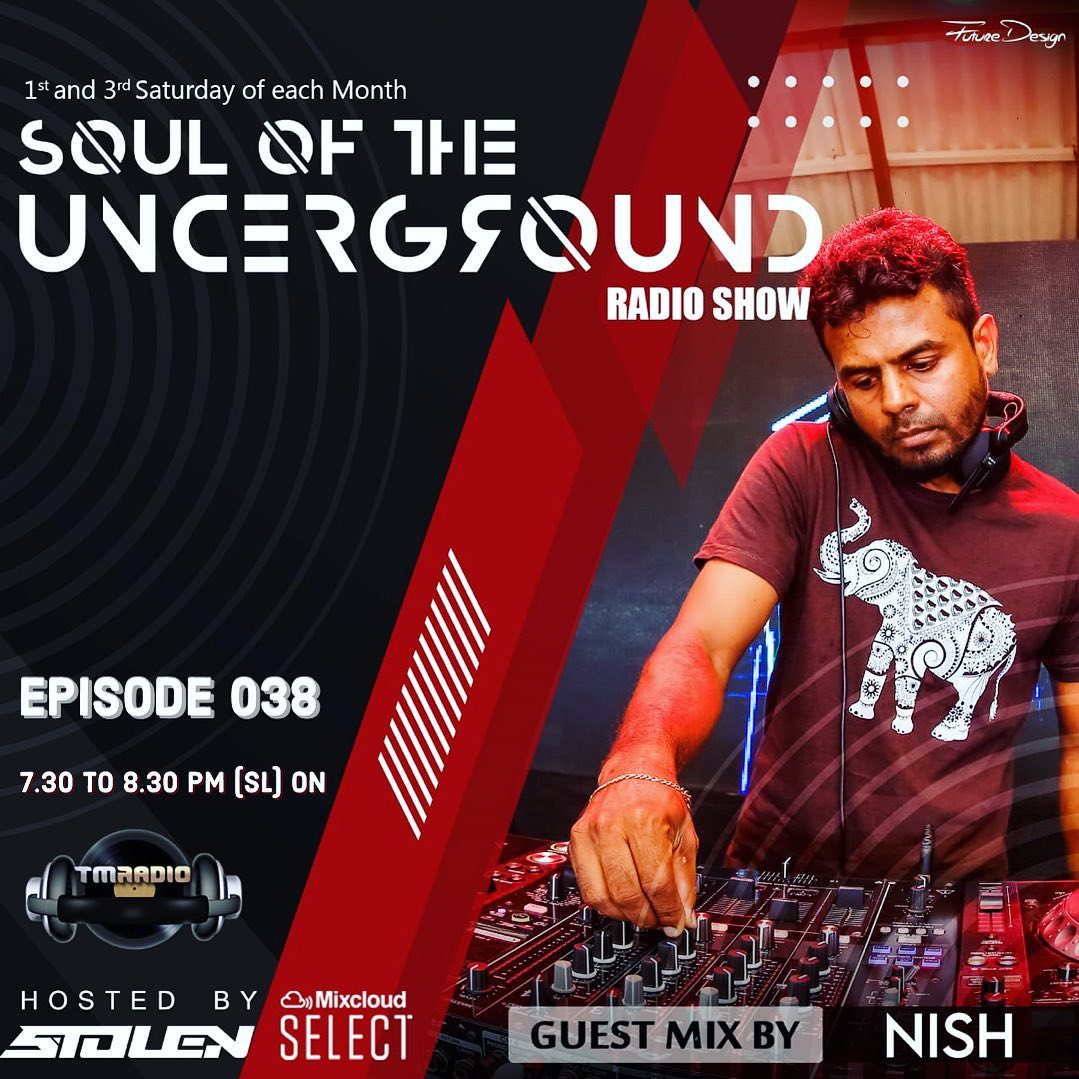 Soul of the Underground :: Episode 038 Guest mix by Nish (aired on December 4th, 2021) banner logo