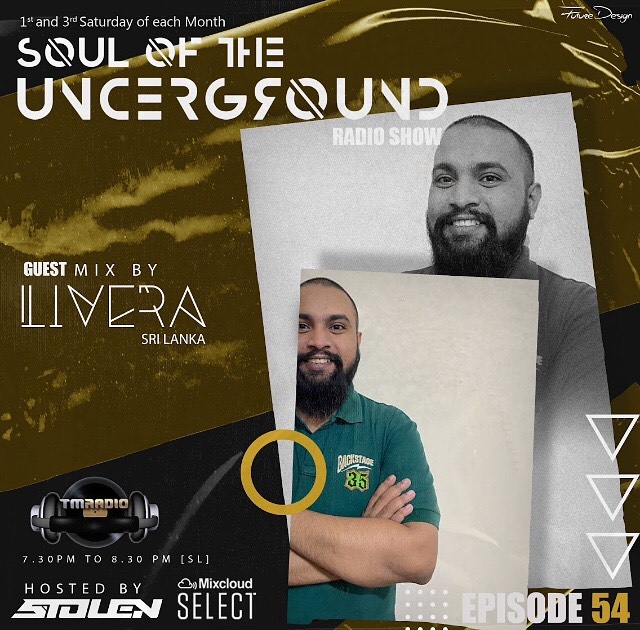 Soul of the Underground :: Episode 054 Gueast mix L1V3R4 (SL) (aired on August 6th) banner logo