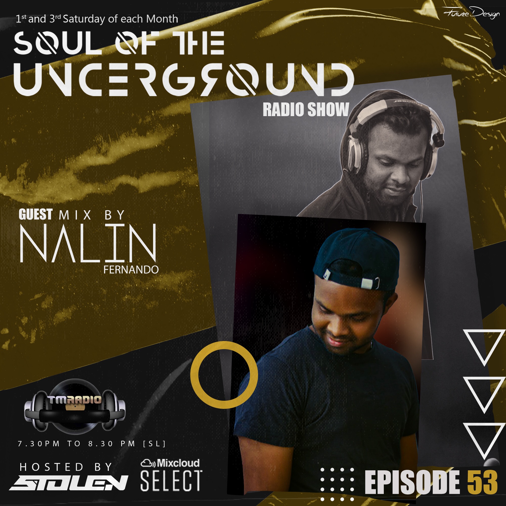 Soul of the Underground :: Episode 053 Guest mix by Nalin Fernando (aired on July 16th) banner logo