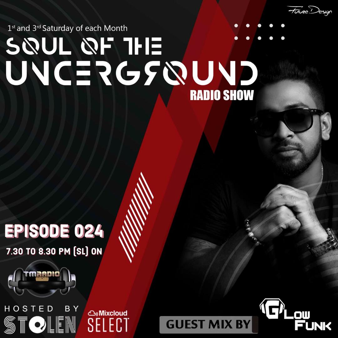 Soul of the Underground :: Episode 024 Guest Mix by Glow Funk (aired on May 1st, 2021) banner logo