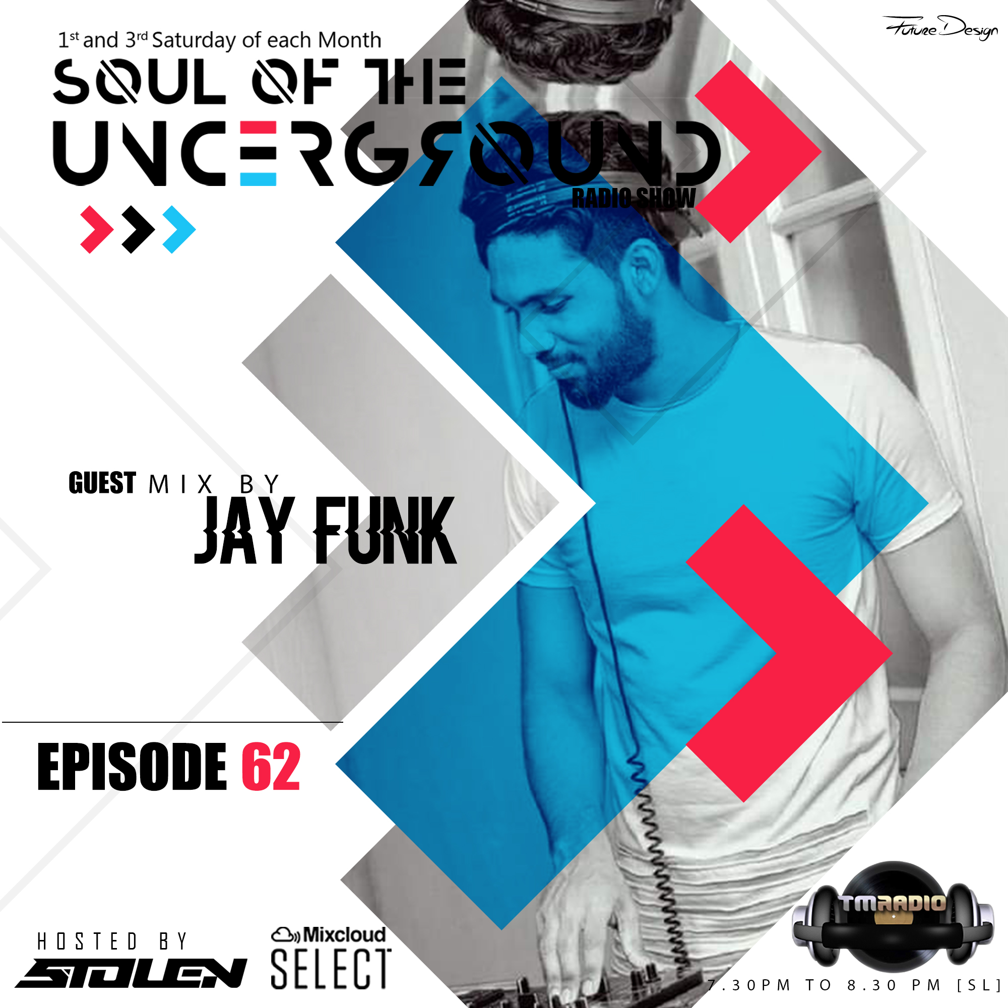 Soul of the Underground :: Episode 062 Guest mix by Jay Funk (Sri Lanka) (premieres on December 3rd) banner logo